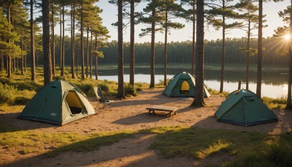 Venez profiter d'un camping dans les Landes entre lac et océan